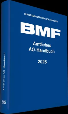 Produktbild von Amtliches AO-Handbuch 2026