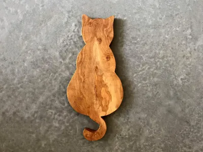 Produktbild von Schneide- und Servierbrett aus Olivenholz - 33 x 15 cm