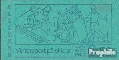 Produktbild von Briefmarken Schweden 1974 Mi MH44 (kompl.Ausg.) postfrisch Skisport