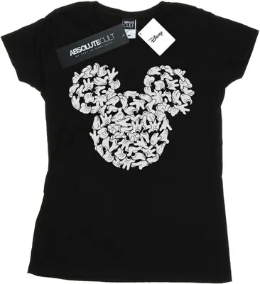 Produktbild von Disney - "Head Of Hands" T-Shirt für Damen BI32759 (L) (Schwarz)