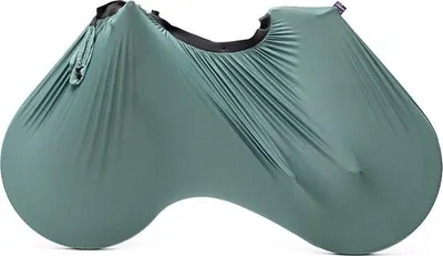 Image de Couvre-chaussettes de vélo vert, taille S/M