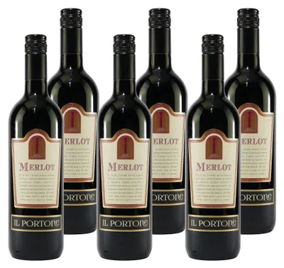 Produktbild von Il Portone Merlot -trocken- (6 x 0,75L)