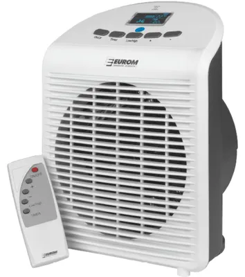 Productafbeelding van Ventilatorkachel safe-t-LCD 2000 watt Eurom