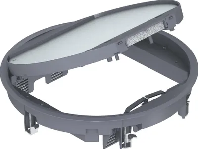 Obrázok produktu pre OBO Bettermann servisná zásuvka GESR9-2U12T 7011 železná sivá (7405465)