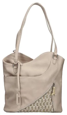 Produktbild von Rieker Damen Henkeltasche Rucksack Schultertasche H1025, Farbe:Beige