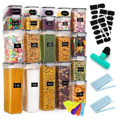 Immagine prodotto di Set di 20 contenitori ermetici per la cucina