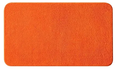 Immagine prodotto di Tappeto da bagno antiscivolo, lavabile, colore arancione, dimensioni 70x120 cm