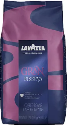 Produktbild von Lavazza Gran Riserva schwarzer Bohnenkaffee 1kg