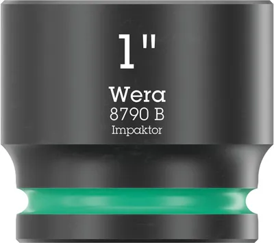 Produktbild von Wera 05005526001 8790 B Impaktor Steckschlüsseleinsatz mit 3/8"-Antrieb, 1" x 32 mm