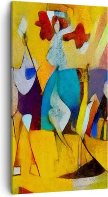 Produktbild von Bild auf Leinwand - Leinwandbild - Abstraktion modern - 45x80cm - Wand Bild - Wanddeko - Wandbilder - Leinwanddruck - Bilder - Kunstdruck - Wanddekoration - Leinwand bilder - Wandkunst - PA45x80-3455