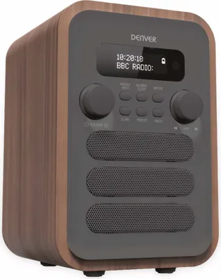 Obrázok produktu pre Denver DAB-48 Grey Digitálne rádio DAB+