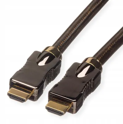 Image de Roline Câble HDMI Ultra HD Ethernet Noir 3m