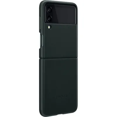 Image de Etui Samsung Ef-Vf711Lgegww Flip 3 Zielony/Green Leather Cover