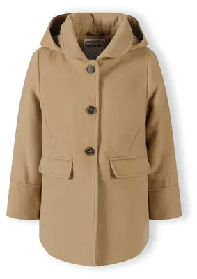 Produktbild von Minoti Mäntel wattiert Kapuze Beige Gr. 104 für Mädchen