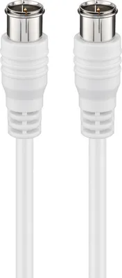Produktbild von Goobay F-Quick SAT Anschlusskabel (80 dB), 2x geschirmt, F-Stecker (Quick) > F-Stecker (Quick) (vollständig geschirmt)