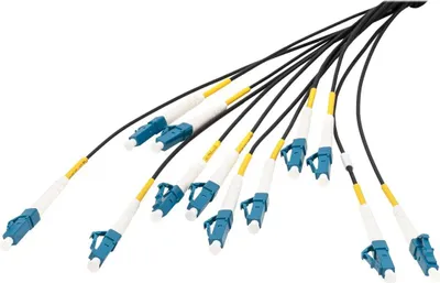 Produktbild von DIGITUS LWL Patchkabel LC->UPC 75m Vorkonfektioniert OS2 12