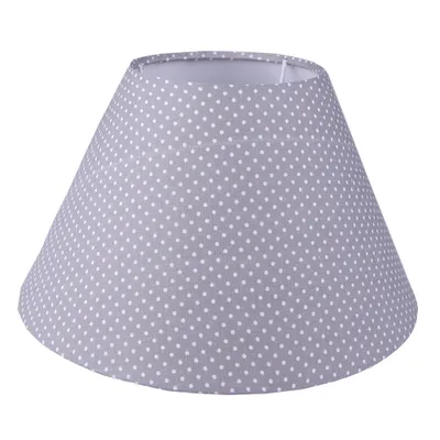 Immagine prodotto di Clayre & Eef Paralume Ø 26x15 cm Grigio Bianco Cotone Puntini