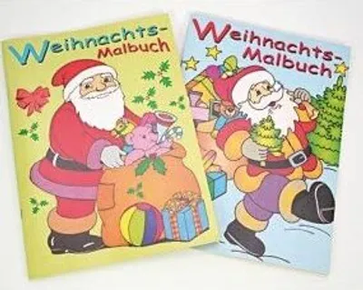 Produktbild von Malbuch Weihnachten ab 2 Jahre 2er Set