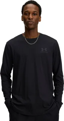 Zdjęcie produktu dla Under Armour Ua Sportstyle Left Chest Ls - czarny, Rozmiar:L