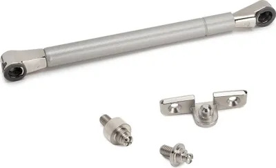 Produktbild von Emuca Kolbendurchmesser 12 Thin Mit Haken Für Falttüren Silber Silber One Size