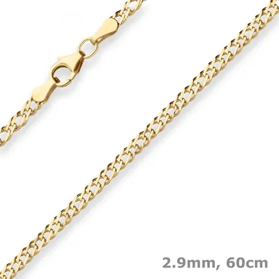 2-9mm-Zwillingspanzerkette-aus-585-Gelbgold-60cm