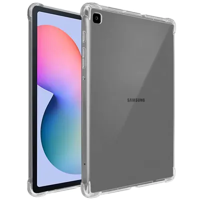 Produktbild von Avizar, Bumper-Hülle Silikon verstärkt für Galaxy Tab S6 Lite, Transparent