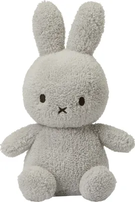 Produktbild von Miffy Sitting Terry Light Grey - 23 cm