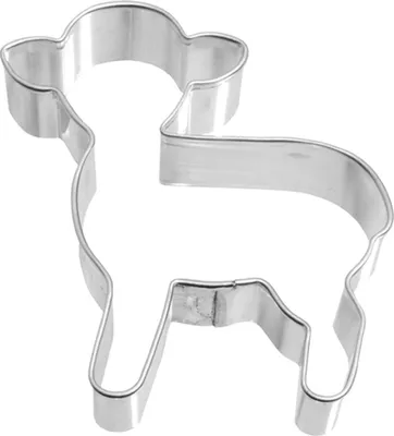 Produktbild von Birkmann Ausstechform Lamm, Ausstecher, Plätzchenform, Keks, Plätzchen, Edelstahl, 6.5 cm, 191228