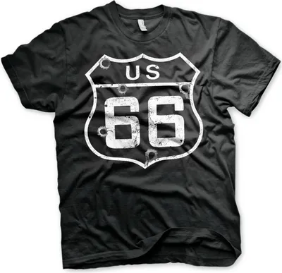 Produktbild von Route 66 - Bullets T-Shirt - X-Large - Black