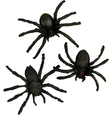 Produktbild von Spinnen, Größe 4 cm, 60 Stk/ 1 Pck [HOB-52512]