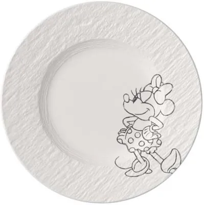 Produktbild von Villeroy & Boch Manufacture Mickey Mouse Frühstücksteller / Kuchenteller weiß