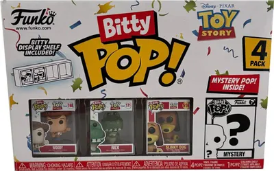 Produktbild von Toy Story - Woddy Rex Slinky Dog & Mystery   - Bitty Pop! Funko