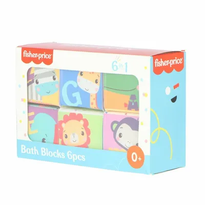 Obrázok produktu pre Mäkké bloky Fisher Price 6 kusov