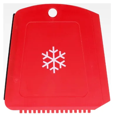 Produktbild von Trapez Eiskratzer für Autos, 3-in-1 Funktion, Eisschaber mit Zähnen und Gummilippe