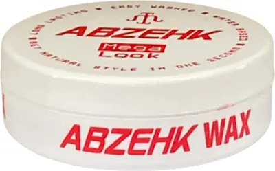 Obrázek produktu pro Abzehk - Vosk na vlasy - Red mega look - Lesklý styling a silná fixace - 150 ml - 1 kus