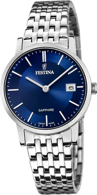Produktbild von Festina Swiss Damen Edelstahl Armbanduhr silber D2UF20019/2