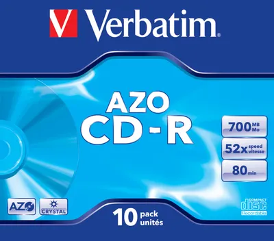 Image de Verbatim CD-R 80 52F, paquet de 10