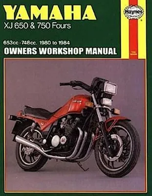 Obrázok produktu pre Yamaha XJ650 & 750 Fours (80 - 84) Haynes Repair Manual