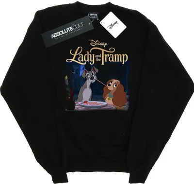 Produktbild von Disney - "Lady And The Tramp" Sweatshirt für Damen BI13937 (L) (Schwarz)
