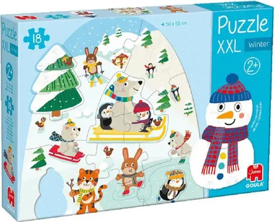 Immagine prodotto di GOULA XXL Puzzle invernale - 18 tessere