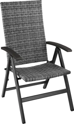 Produktbild von Rattanstuhl Canberra mit Aluminiumgestell 58 x 72 x 108 cm