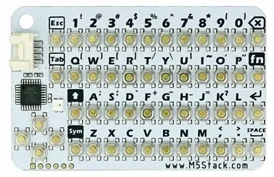 Produktbild von CardKB Mini Keyboard Programmierbare Tasten und RGB-Hintergrundbeleuchtung