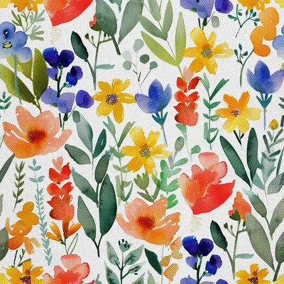 Image de OUTDOOR DECOSTOFFS OXFORD - Motif printemps I DX7403