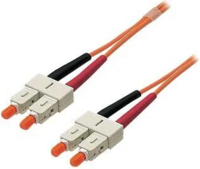 Image de Lindy 46081 Câble duplex en fibre optique SC/SC 2m 50/125 æm, multimode