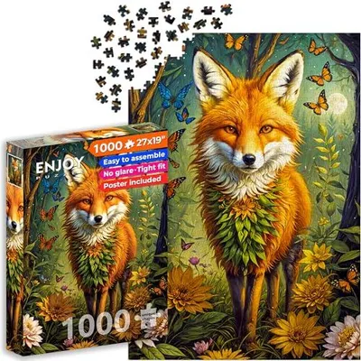 Image de Puzzle 1000 pièces Enjoy – Renard Enchanté