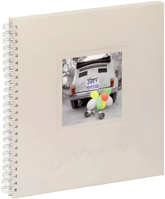 Produktbild von Pagna Spiralalbum - 31 x 32 cm - Hochzeit Just married