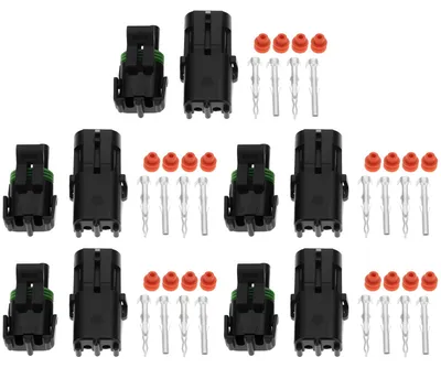 5x wasserdichte Steckverbinder-Sets für DELPHI 12015792