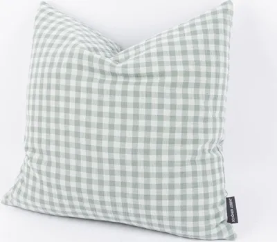 Produktbild von Kissenhülle Musselin Vichy Karo mint div. Größen von SCHÖNER LEBEN. Größe 80x80cm (HxB) 80x80cm (HxB) Größe