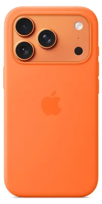 Produktbild von iPhone 17 Pro Silicone Case mit MagSafe – Orange