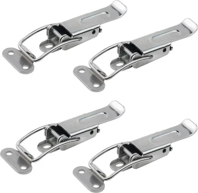 Produktbild von 4 x Spannverschluss Catch #22 echt Edelstahl Arbeitsplattenverbinder Tischverbinder SOTECH